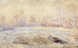 Hoarfrost, Claude Monet